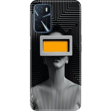 Senada Oppo A16 Kılıf Desenli Baskılı Tpu Rubber Kapak Hayal Dünyası