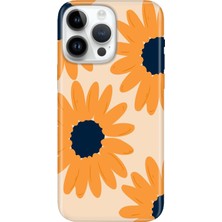 Senada iPhone 15 Pro Max Kılıf Desenli Baskılı Tpu Rubber Kapak Flower Draw