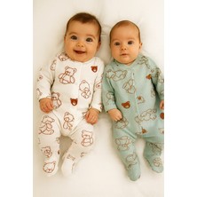 Omy 2'li Desenli Tulum&hastane Çıkışı Yenidoğan Baskılı Tulum