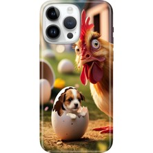 Senada iPhone 15 Pro Max Kılıf Desenli Baskılı Tpu Rubber Kapak Gariplik Var