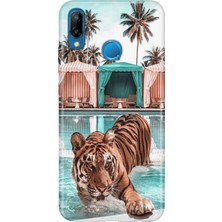 Senada Huawei P20 Lite Kılıf Desenli Baskılı Tpu Rubber Kapak Hangover.