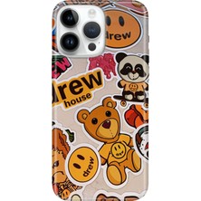 Senada iPhone 15 Pro Max Kılıf Desenli Baskılı Tpu Rubber Kapak Drew