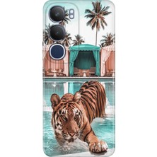 Senada Vivo Y19S Kılıf Desenli Baskılı Tpu Rubber Kapak Hangover.