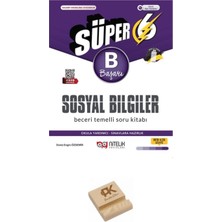 Nitelik Yayınları 6. Sınıf Süper B Serisi Sosyal Bilgiler Soru Bankası + Telefon Standı