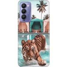 Senada Tecno Camon 18 Kılıf Desenli Baskılı Tpu Rubber Kapak Hangover.