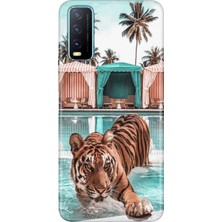 Senada Vivo Y11S Y20 Y20S Kılıf Desenli Baskılı Tpu Rubber Kapak Hangover.