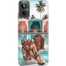 Senada General Mobile Gm 23-Se Kılıf Desenli Baskılı Tpu Rubber Kapak Hangover.