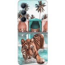 Senada Realme C65 Kılıf Desenli Baskılı Tpu Rubber Kapak Hangover.