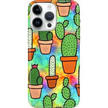 Senada iPhone 15 Pro Max Kılıf Desenli Baskılı Tpu Rubber Kapak KAKTÜS-2024