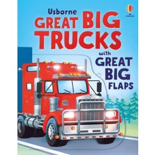 Usborne Great Big Trucks With Great Big Flaps