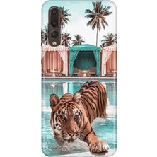 Senada Huawei P20 Pro Kılıf Desenli Baskılı Tpu Rubber Kapak Hangover