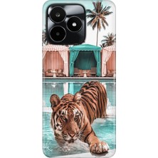 Senada Realme C53 Kılıf Desenli Baskılı Tpu Rubber Kapak Hangover