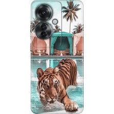 Senada Oppo Reno 11F Kılıf Desenli Baskılı Tpu Rubber Kapak Hangover.