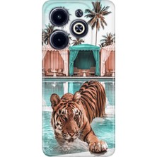 Senada Infinix Hot 40 Pro Kılıf Desenli Baskılı Tpu Rubber Kapak Hangover