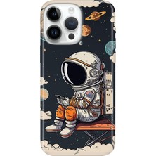 Senada iPhone 15 Pro Max Kılıf Desenli Baskılı Tpu Rubber Kapak Astro