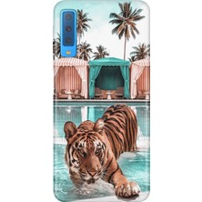 Senada Samsung Galaxy A7 2018 Kılıf Desenli Baskılı Tpu Rubber Kapak Hangover