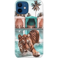 Senada iPhone 12 Kılıf Desenli Baskılı Tpu Rubber Kapak Hangover