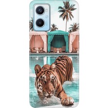 Senada Oppo A96 Kılıf Desenli Baskılı Tpu Rubber Kapak Hangover.