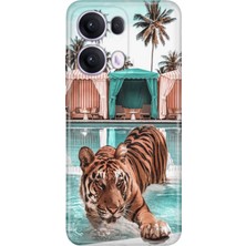 Senada Oppo Reno 13 Pro Kılıf Desenli Baskılı Tpu Rubber Kapak Hangover