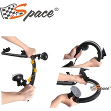 Space Çakar Lamba 12-32V Esnek Model 84CM Vantuzlu Çakarlı Sarı-Sarı / LAPA543-1