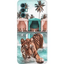 Senada Tecno Spark 8 Pro Kılıf Desenli Baskılı Tpu Rubber Kapak Hangover.