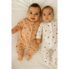 Omy 2'li Desenli Tulum&hastane Çıkışı Yenidoğan Baskılı Tulum