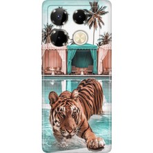 Senada Infinix Note 40 Pro 5g Kılıf Desenli Baskılı Tpu Rubber Kapak Hangover.