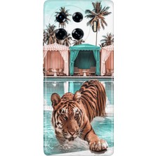 Senada Tecno Spark 20 Pro Plus+ Kılıf Desenli Baskılı Tpu Rubber Kapak Hangover.