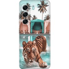 Senada Tecno Camon 40 4g Kılıf Desenli Baskılı Tpu Rubber Kapak Hangover