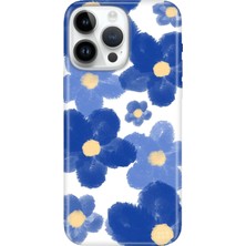 Senada iPhone 15 Pro Max Kılıf Desenli Baskılı Tpu Rubber Kapak Blue Orgin