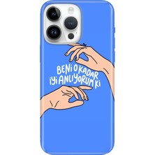 Senada iPhone 15 Pro Max Kılıf Desenli Baskılı Tpu Rubber Kapak Iyi Anlıyorum