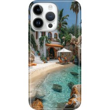 Senada iPhone 15 Pro Max Kılıf Desenli Baskılı Tpu Rubber Kapak Hayalimdeki Ev