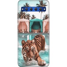 Senada Tcl 10 Plus Kılıf Desenli Baskılı Tpu Rubber Kapak Hangover