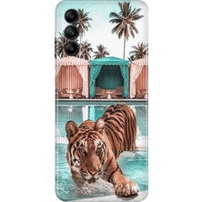 Senada Samsung Galaxy M14 Kılıf Desenli Baskılı Tpu Rubber Kapak Hangover.