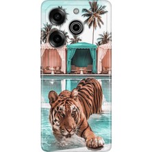 Senada Tecno Pova 6 Pro Kılıf Desenli Baskılı Tpu Rubber Kapak Hangover.