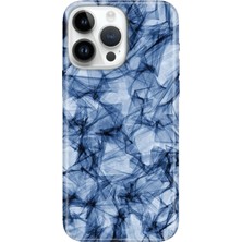 Senada iPhone 15 Pro Max Kılıf Desenli Baskılı Tpu Rubber Kapak Blue Crystal