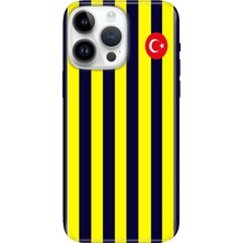 Senada iPhone 15 Pro Max Kılıf Desenli Baskılı Tpu Rubber Kapak Çubuklu Forma