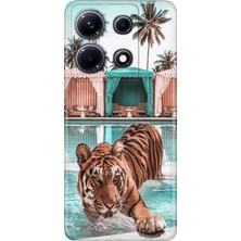 Senada Infinix Note 30 Pro Kılıf Desenli Baskılı Tpu Rubber Kapak Hangover.