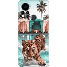 Senada Infinix Hot 11S Kılıf Desenli Baskılı Tpu Rubber Kapak Hangover