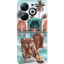 Senada Infinix Smart 8 - 8 Pro Kılıf Desenli Baskılı Tpu Rubber Kapak Hangover