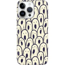 Senada iPhone 15 Pro Max Kılıf Desenli Baskılı Tpu Rubber Kapak Halloween