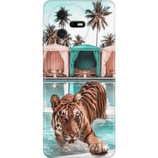 Senada Casper Via A40 Kılıf Desenli Baskılı Tpu Rubber Kapak Hangover