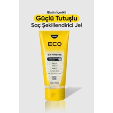 Eco Style Extreme Mükemmel Tutuş, Biotin Içerikli, 24 Saat Etkili Parlak Tutuş, 170ML