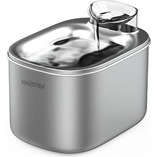 Haustier WF007L Kedi Su Sebili, 3.5lt Geniş Hazne, Bpa Içermez, Sessiz (Metal)