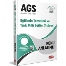 Data Yayınları 2025 Meb Ags Ultra Serisi Eğitimin Temelleri Türk Milli Eğitim Sistemi Konu Anlatımlı