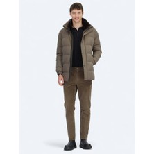 Centilmen Kip Vizon Dik Yaka Casual Dokuma Kaban KBN-332-26K