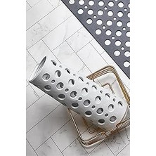 Seahome Kaydırmaz Duşakabin Banyo ve Duş Paspası Bubble Paspas 33 x 66 cm Beyaz Renk SEA141B