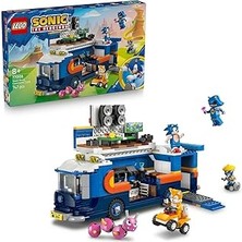 Sonic Takımı Komuta Kamyonu 77006 – 8 Yaş ve Üzeri Erkek ve Kız Çocuklar Için Yaratıcı Hikaye