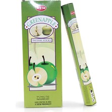 Eco Port Hem Green Apple Aromalı Çubuk Tütsü