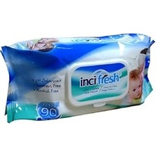 Inci Fresh Islak Havlu 90 Kapaklı